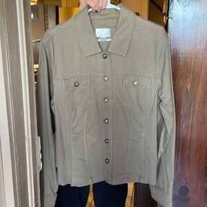 Tan jacket Christopher and Banks XL